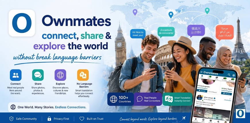 ownmates welcome banner