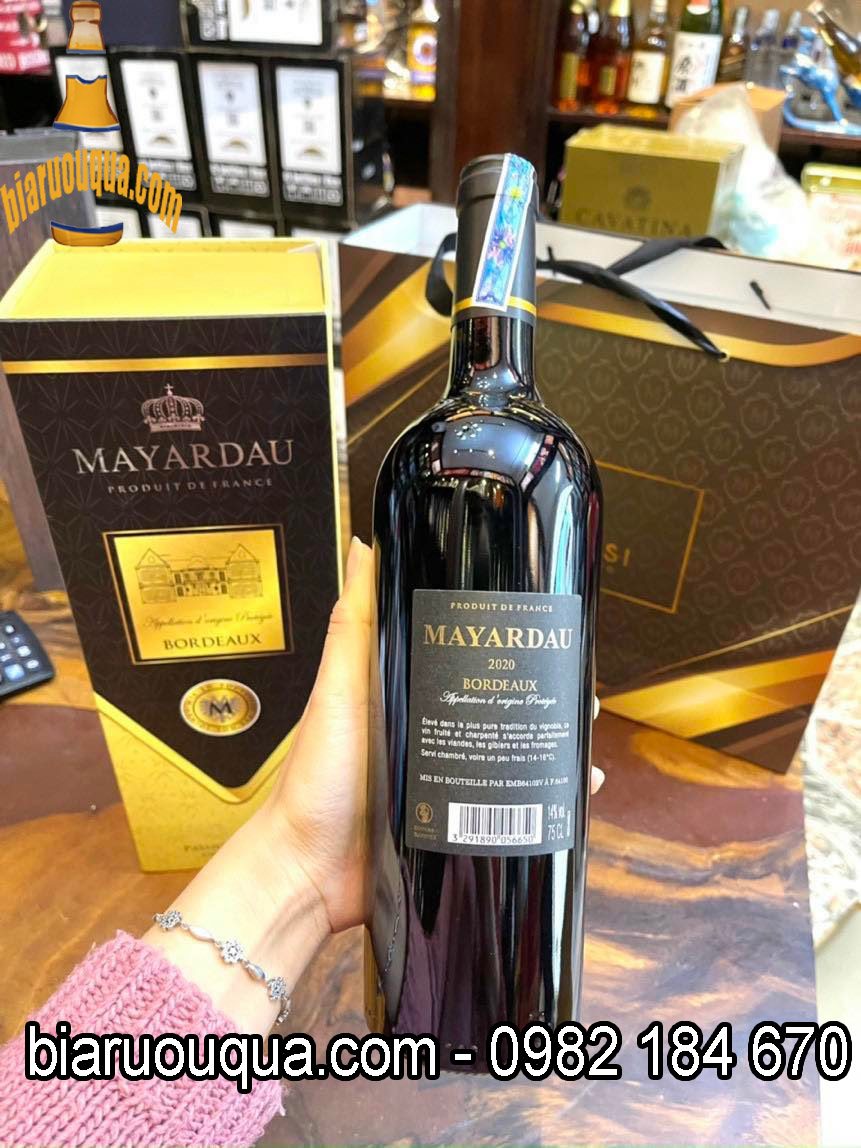 #VANG_BORDEAUX_PHÁP #MAYARDAU - MÓN QUÀ ĐẾN TỪ
Được hưởng lợ