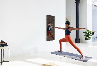 The Mirror is a nearly invisible, interactive home gym that 