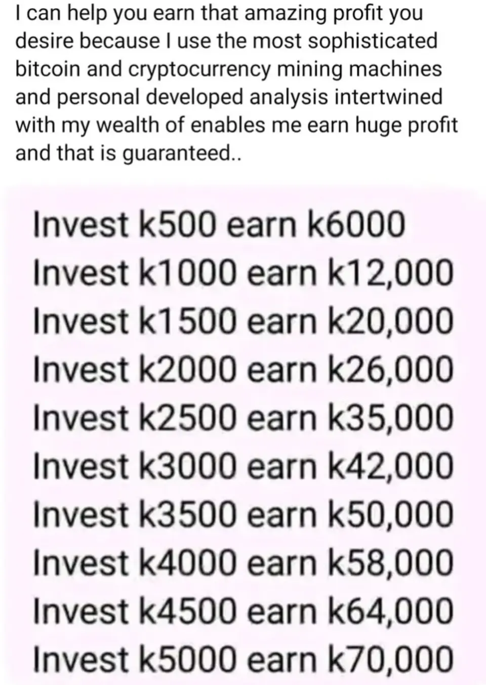 0.45$ per minute
58.2$ per hour
391.7$ per day
⚡No risk⚡No E