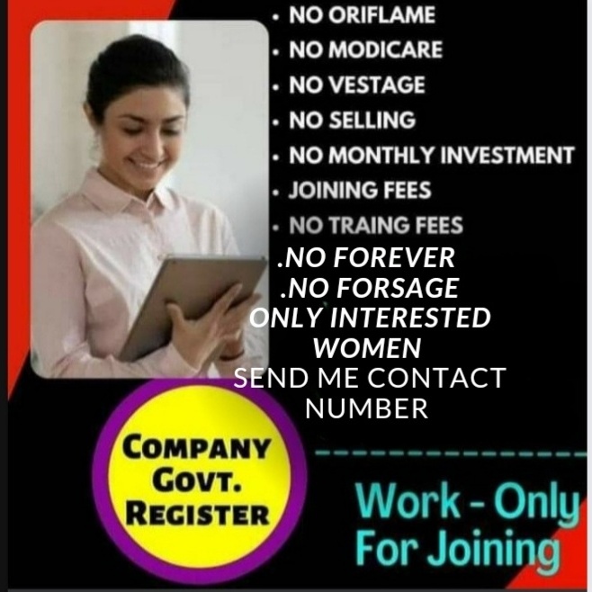 online work from home only interested women speak a hindi an