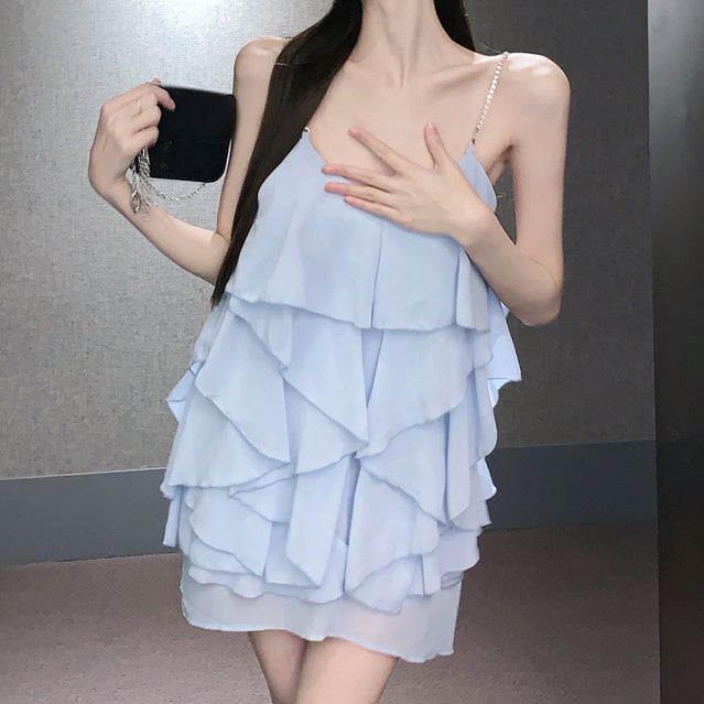 Blue ruffle trim v-neck sexy cami dress
http://shrsl.com/3mo