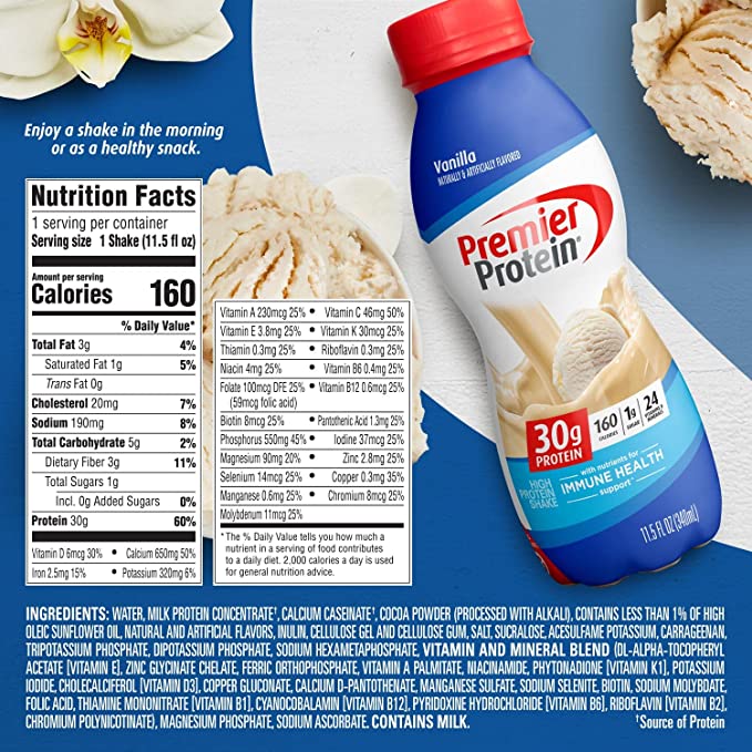 Premier Protein Shake


For purchase and more information cl