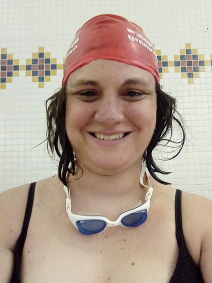 this is me at swim time trials