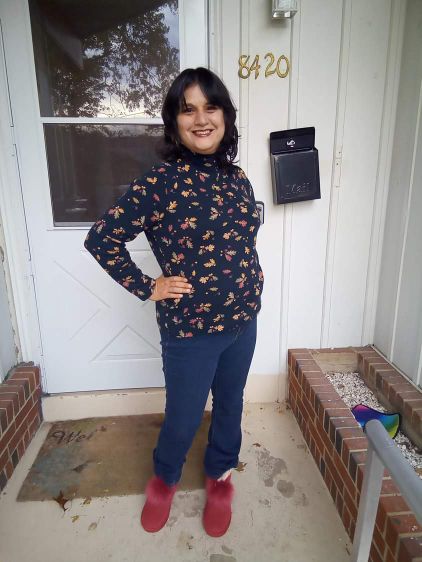 this is me going to church