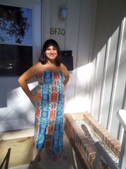 this is me going to church