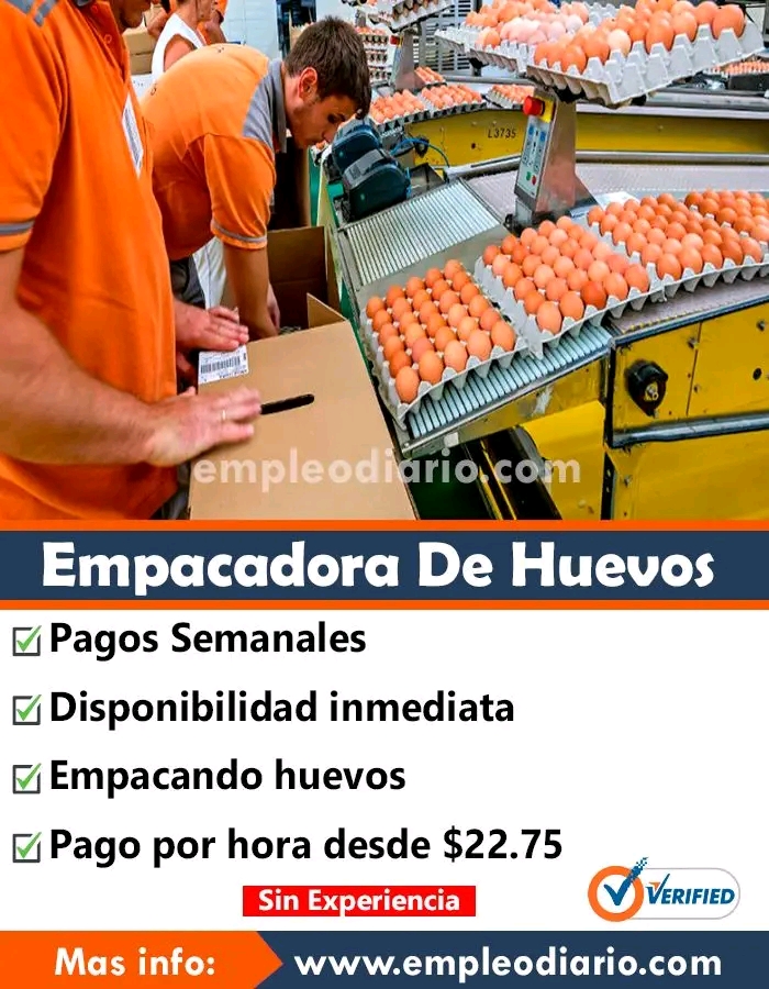 se solicita personal para Trabajar en U.S.A. Hombres y mujer