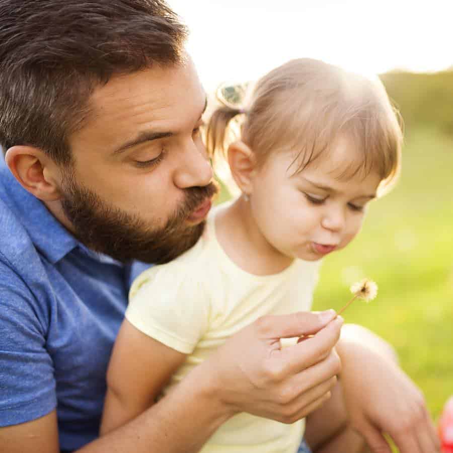 Daughters love their father very much