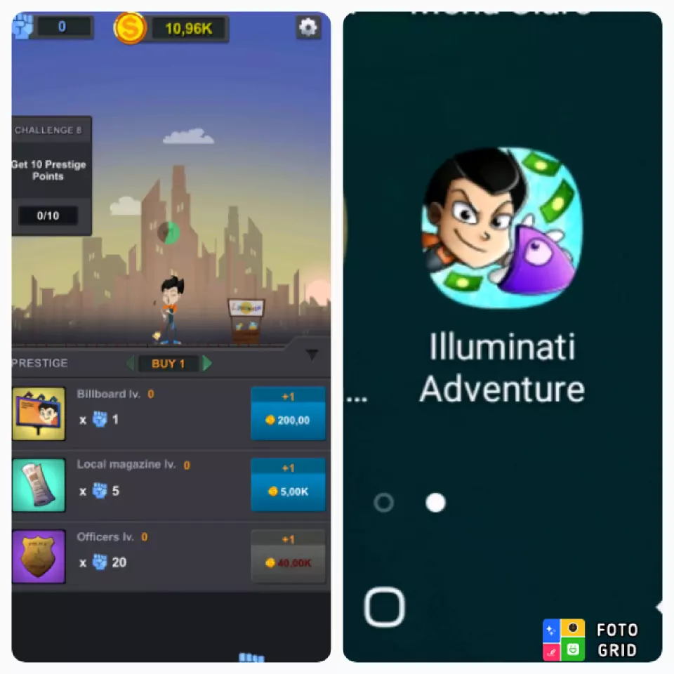 ólha que daóra kkkk haus kkk quanto dinhero Iluminate eu ten