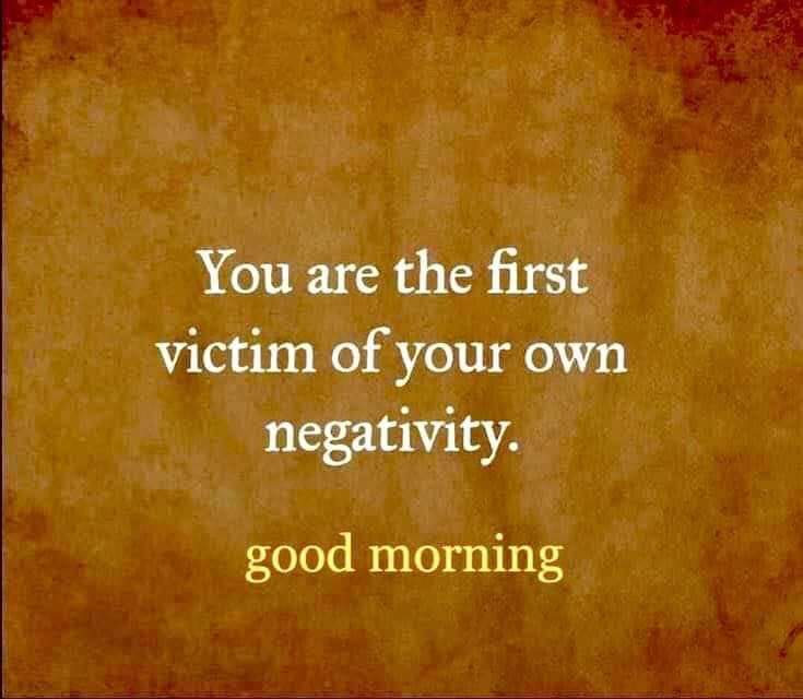 Be positive!