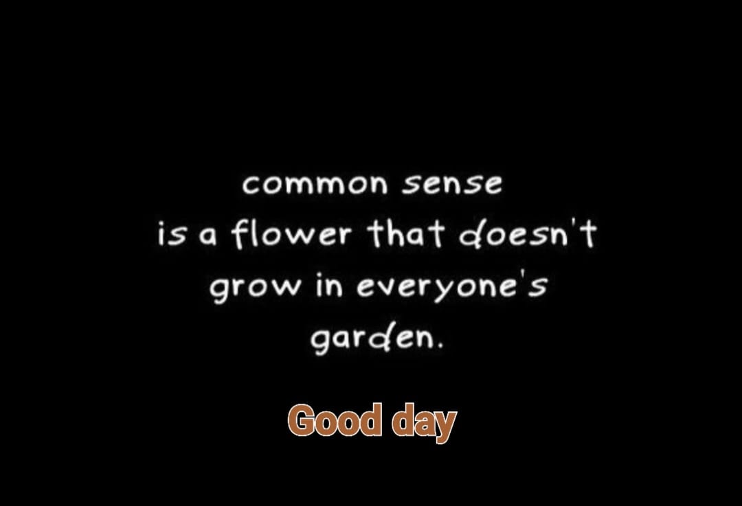 Good Morning 😉