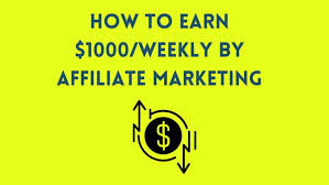 How can I earn $1,000 per month with affiliate marketing?

I