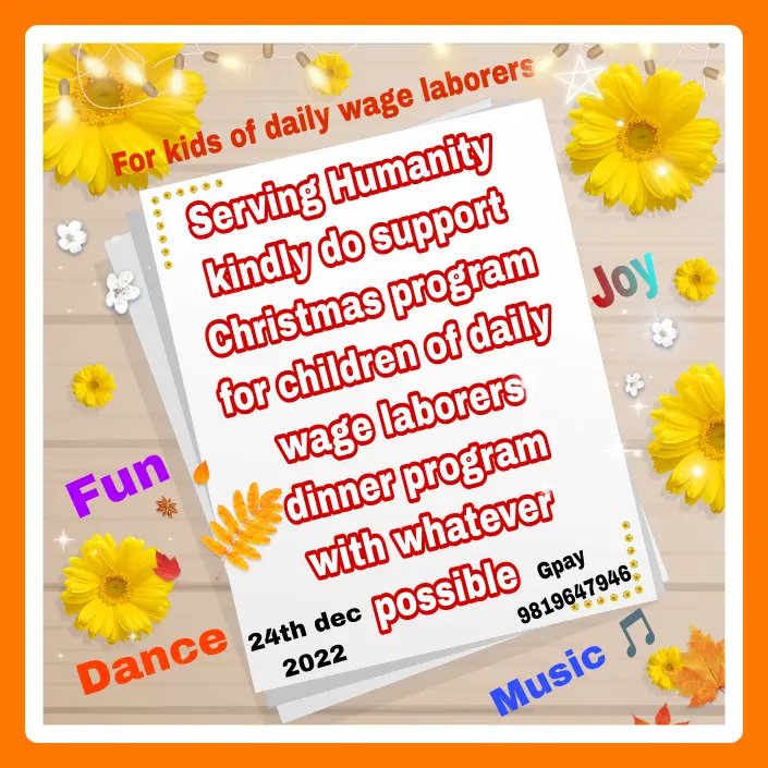 Hi
Needed support for 24th evening snacks, for children of d