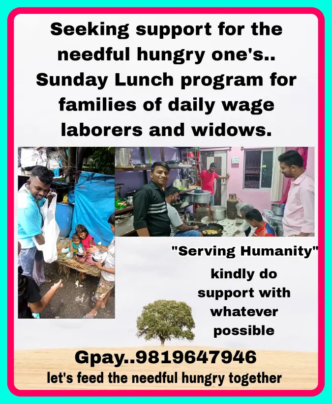 Serving Humanity

Kindly do support the Sunday lunch program
