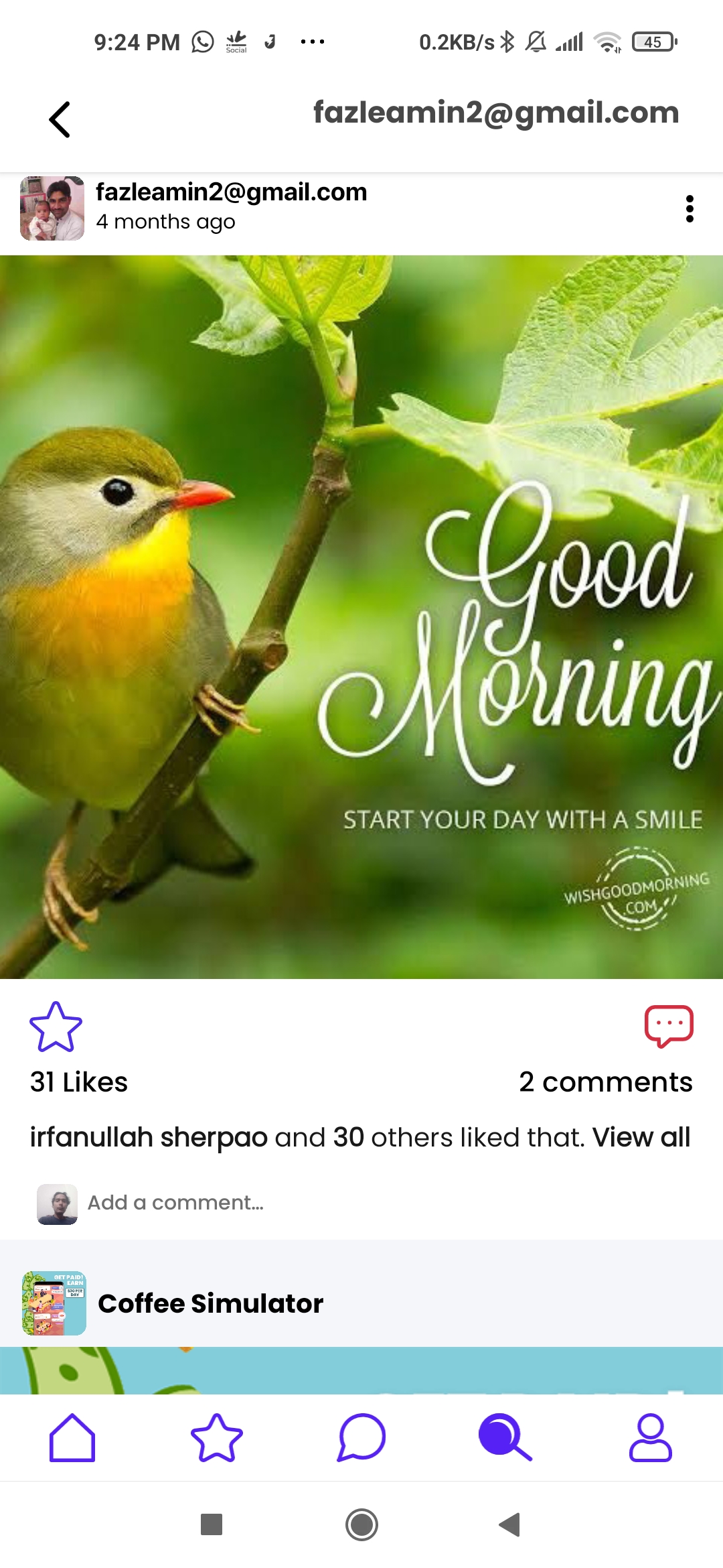 Good Morning!!!!