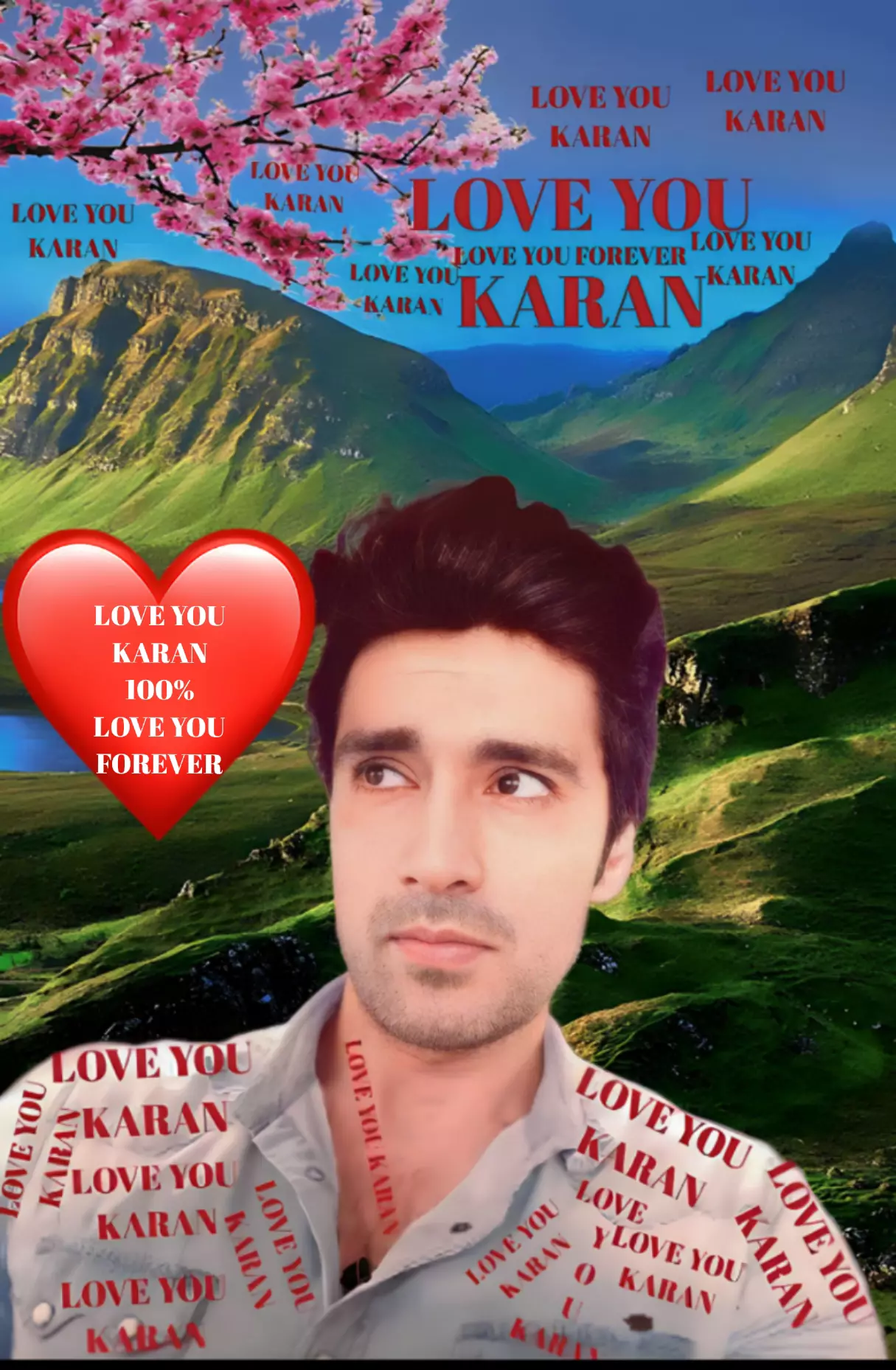 LOVE YOU KARAN😘😍