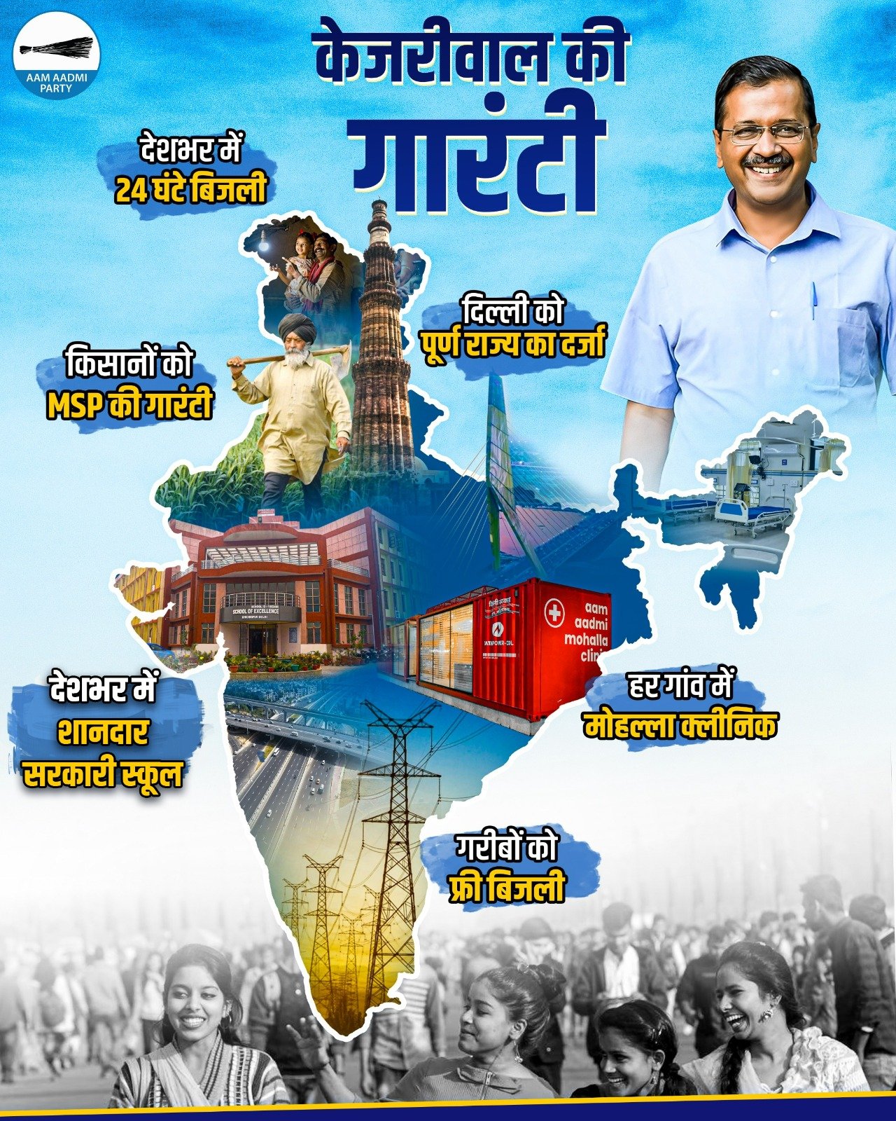#Kejriwalkiguarantee #AAP #IndiaAlliance #Delhi