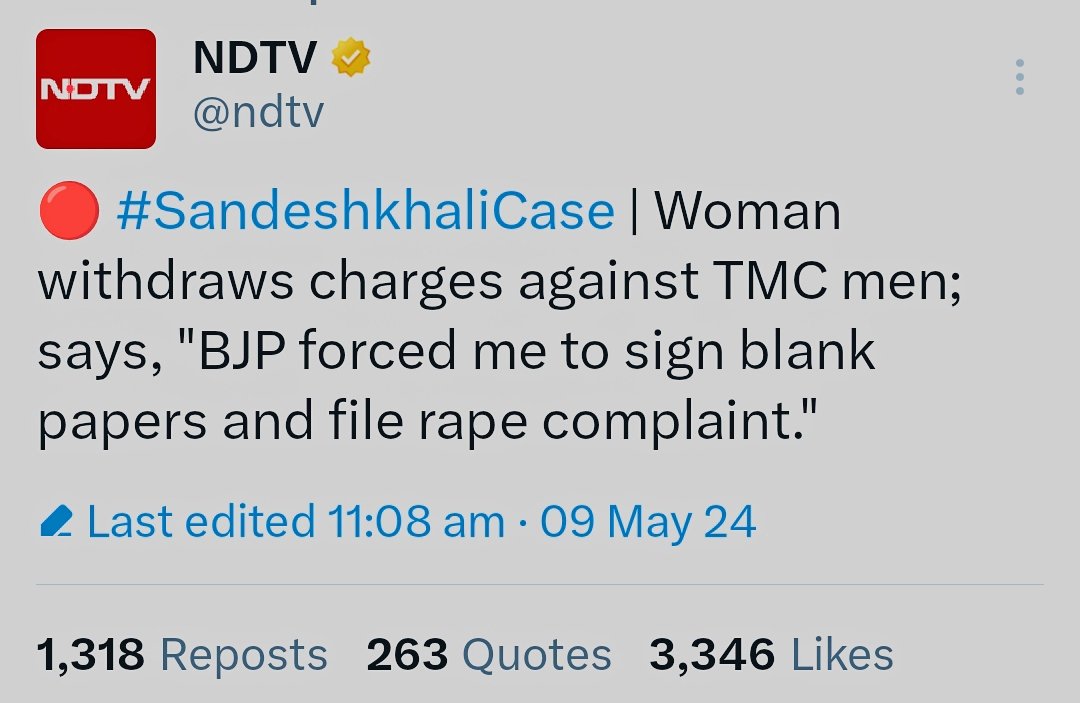 Jab desh ki national media and ruling party isko national is