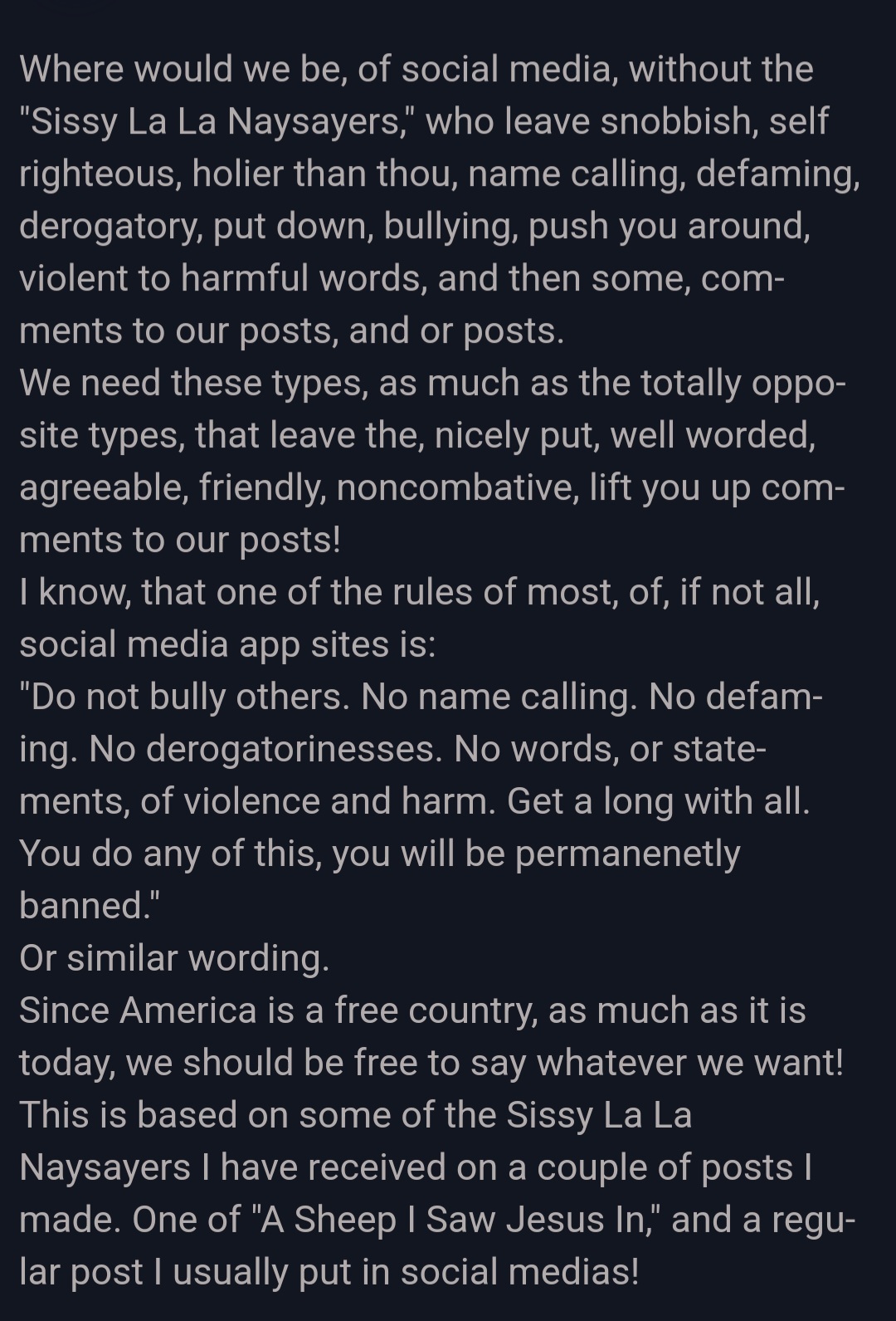 Ownmates Post