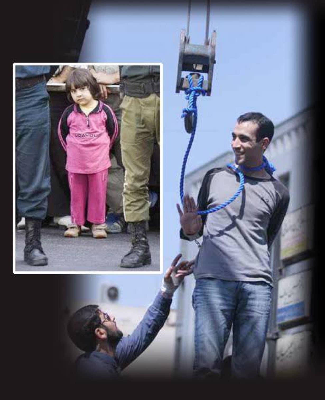 What a painful! He was hanged in front of her daughter, he t