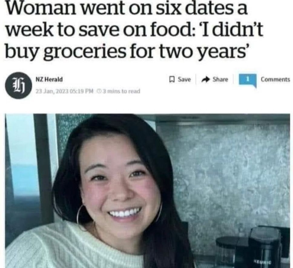 How did she even manage to score some many dates? 🤔