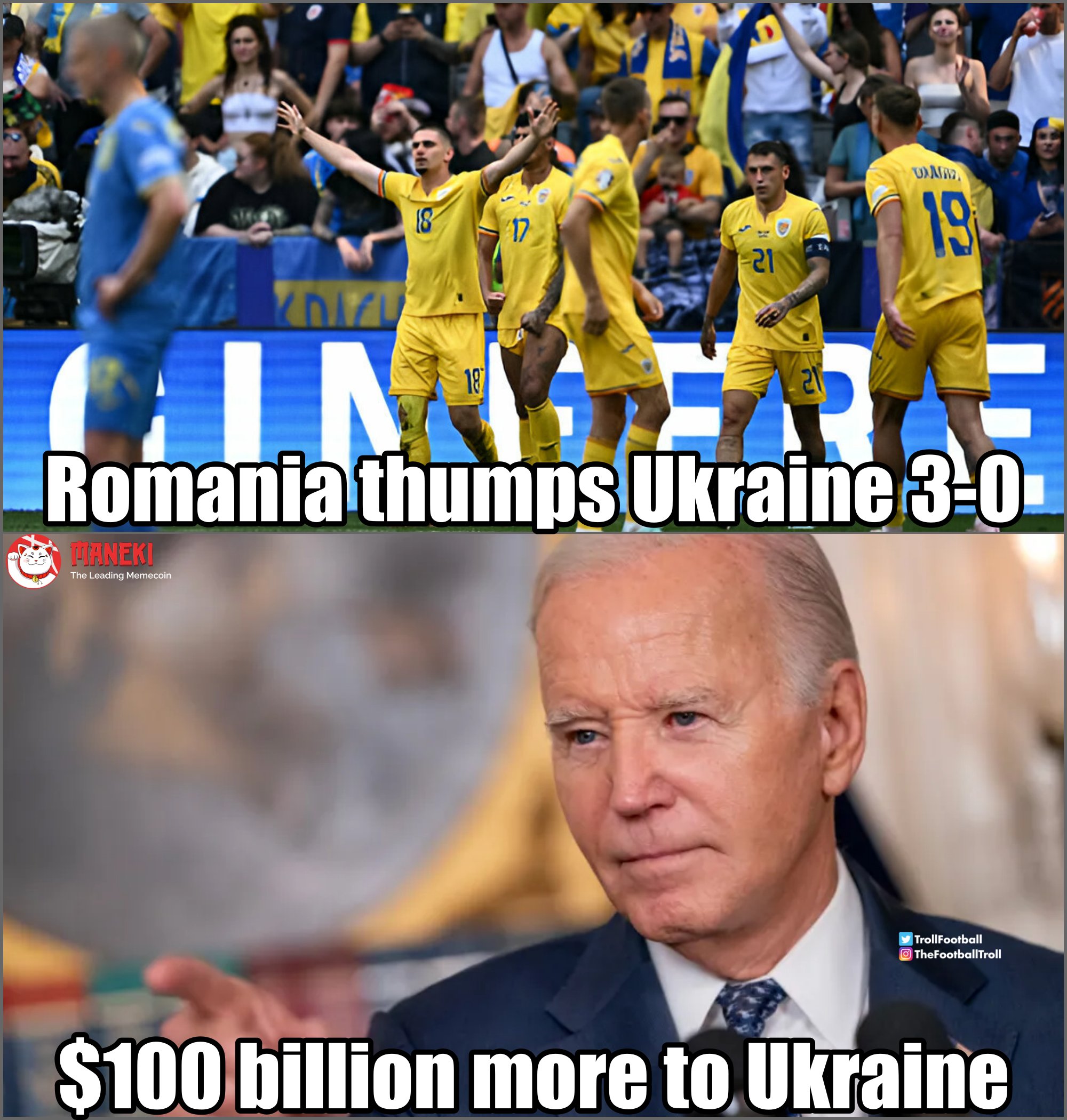 The United States appears to be...
