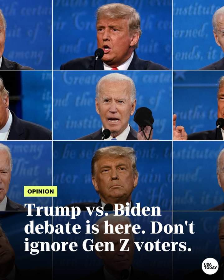 Trump vs Biden debate Today!