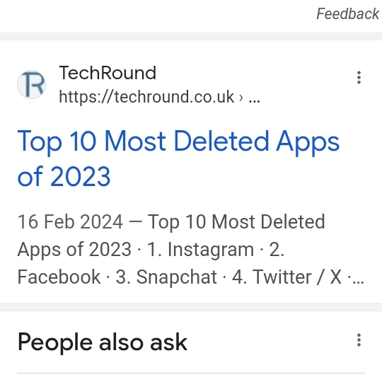 most deleted app #Instagram