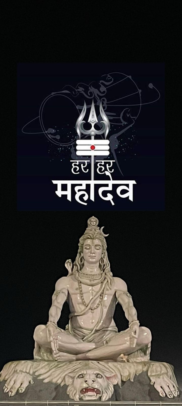 #HarHarMahadev
On this first Shravan somwar, may Lord Shiva'