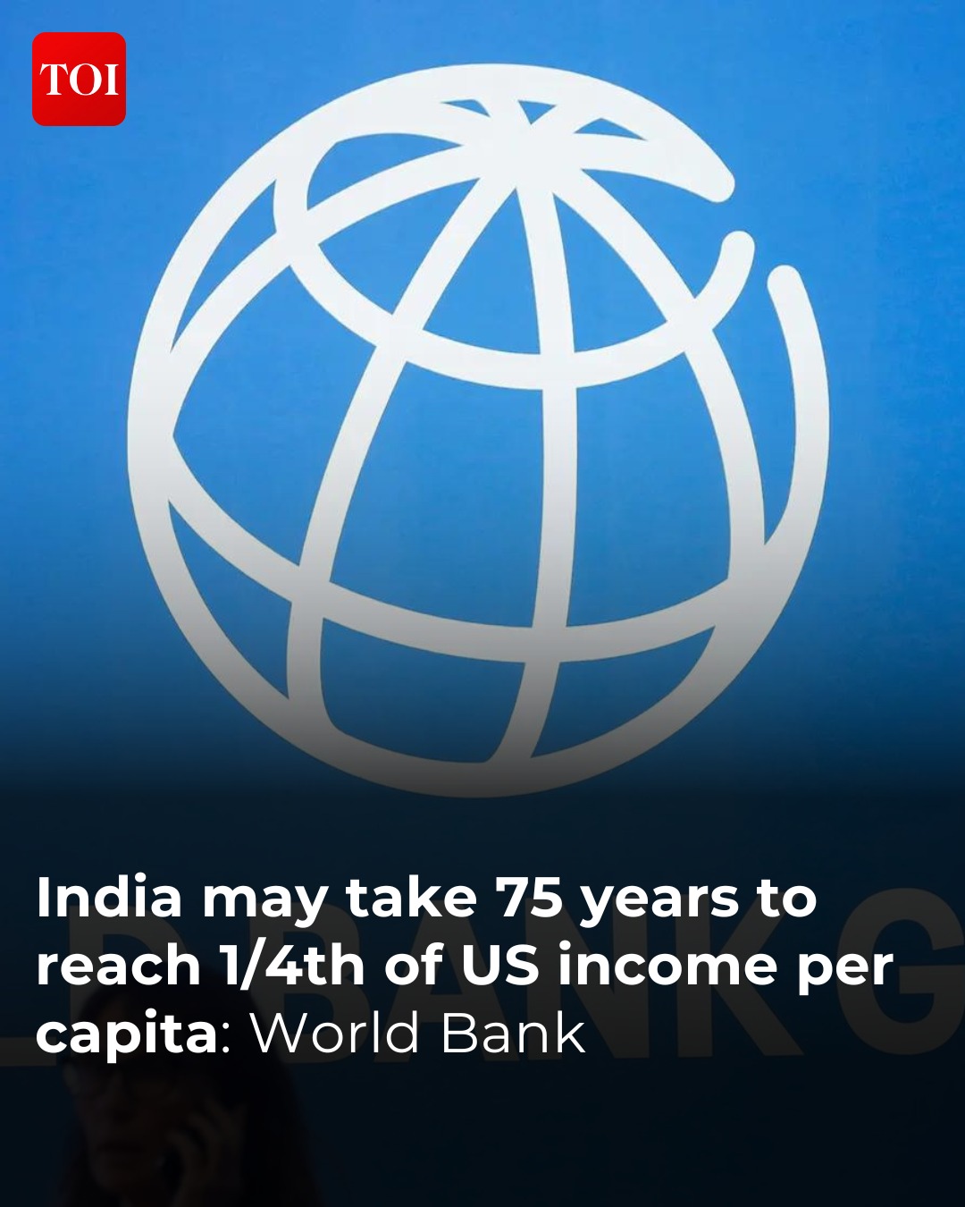 India may take 75 years to reach 1/4th of US income per capi