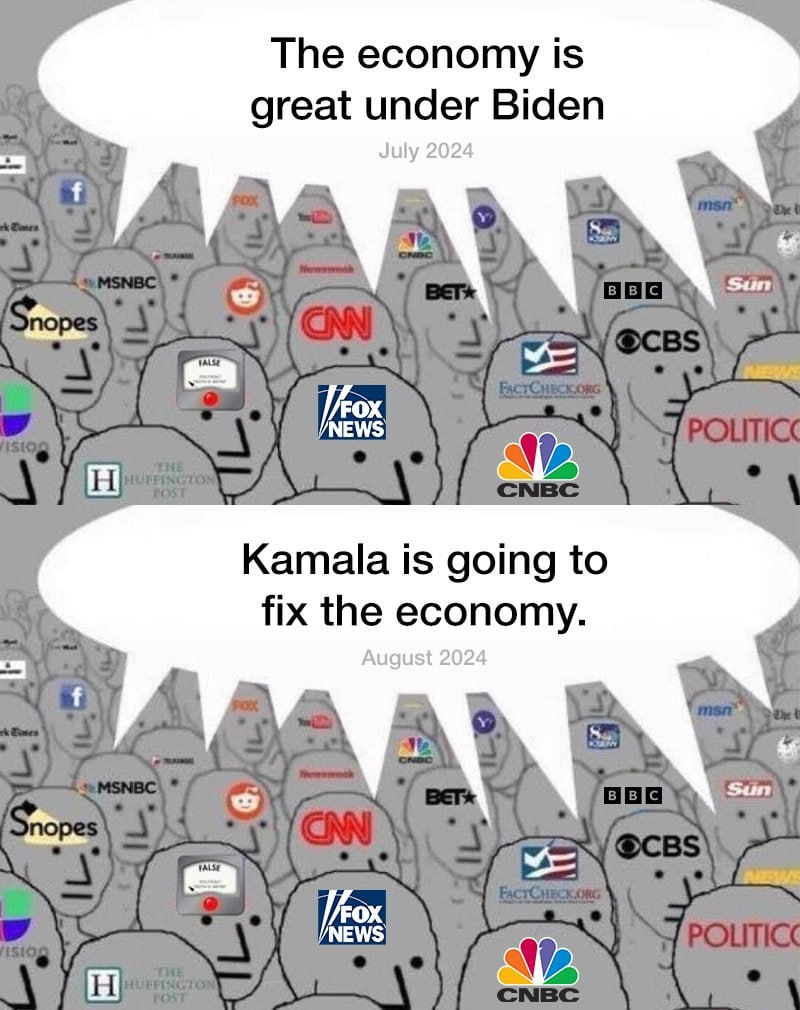 Kamala will fix everything.. #US #Harris #Biden #Democrats