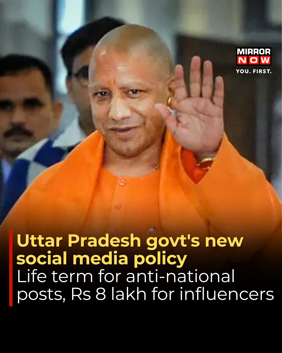 Uttar Pradesh's new social media policy: 🔥🔥 #YogiAdityanath 