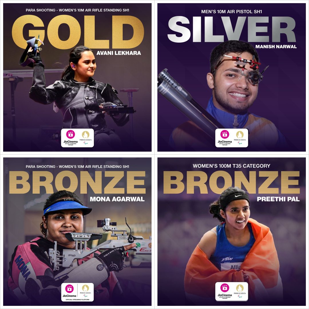 #Paralympics2024 proud to be indian