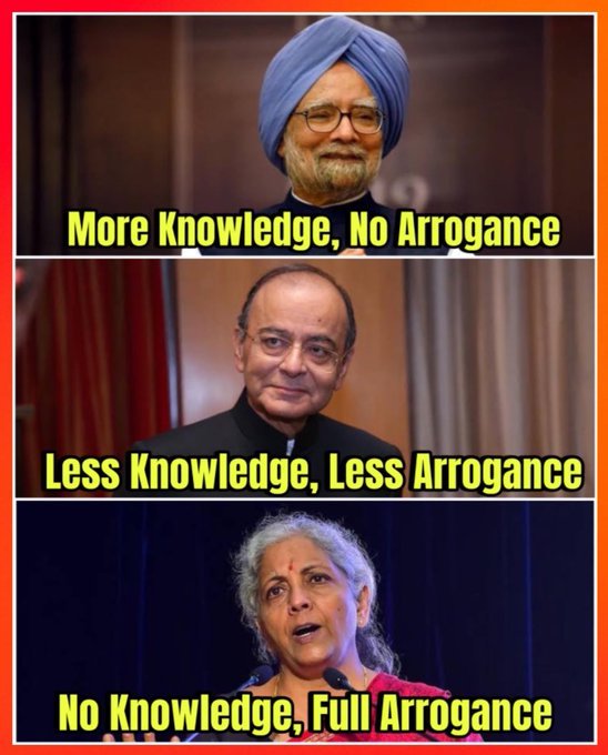 If you agree, the worst finance minister in India now?