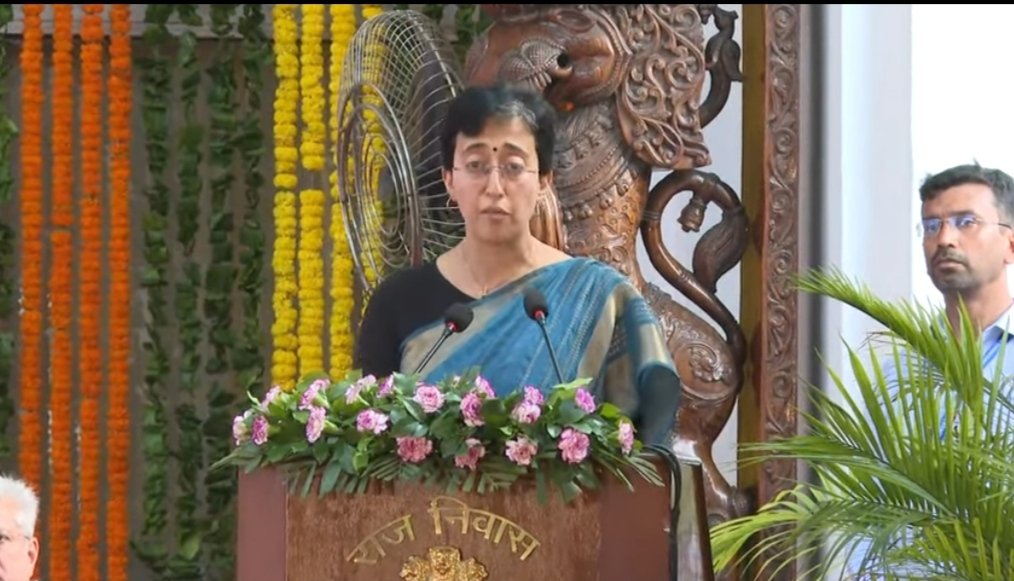 Congratulations for becoming the new CM of Delhi #Atishi #AA