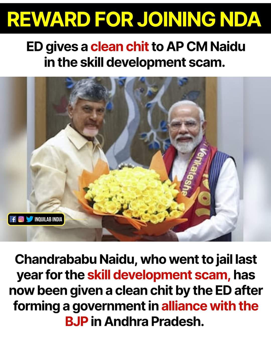 Yeh to award milna hi tha... #ChandrababuNaidu