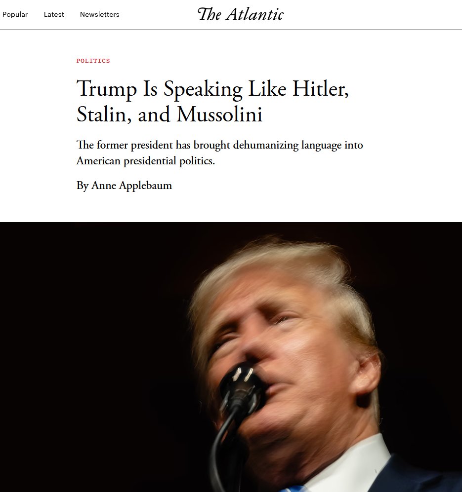 Trump is speaking like Hitler! 😃