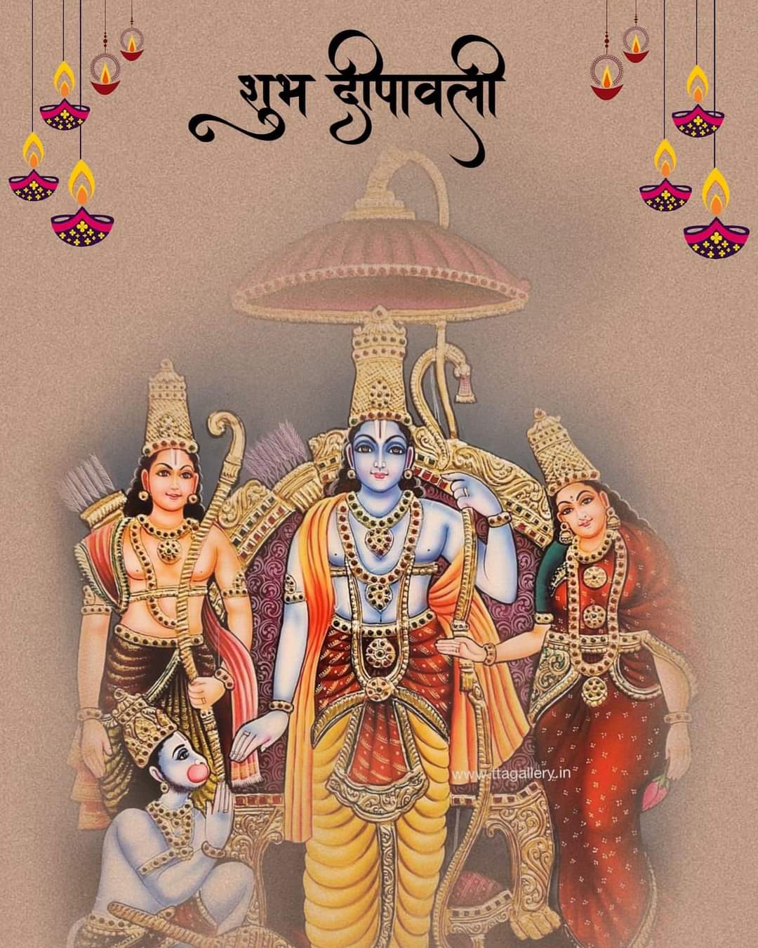 'अधर्म पर धर्म', "असत्य पर सत्य" और अंधकार पर प्रकाश की जीत 