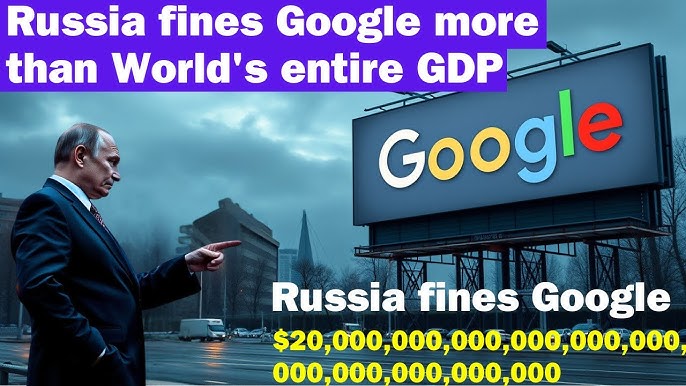 Russia fines Google more money than there is in entire world