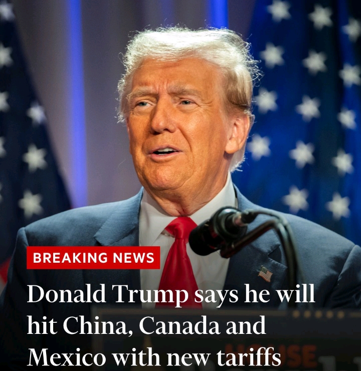 Donald Trump says he plans to impose tariffs on all US impor
