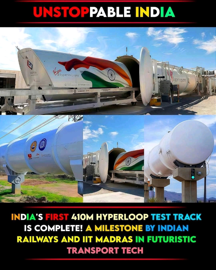 IIT Madras has successfully completed India's first Hyperloo