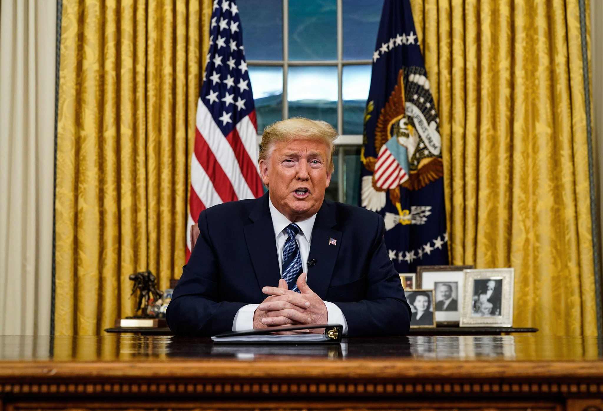 Trump says he will refuse a salary as president for the next