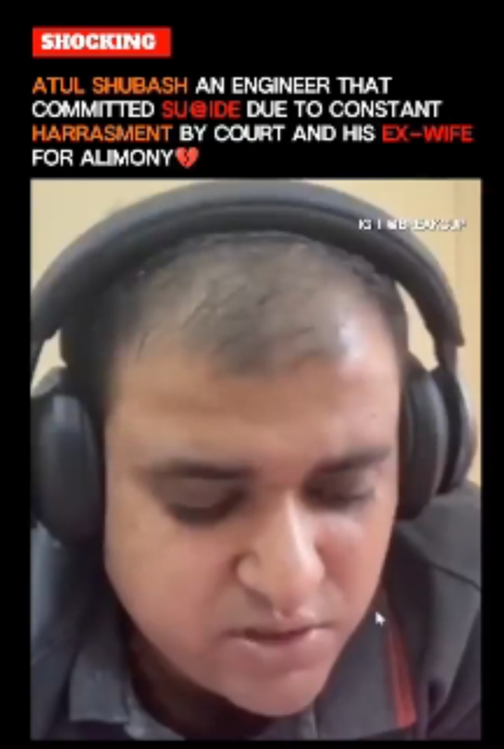 He committed suicide due to constant harassment by court and