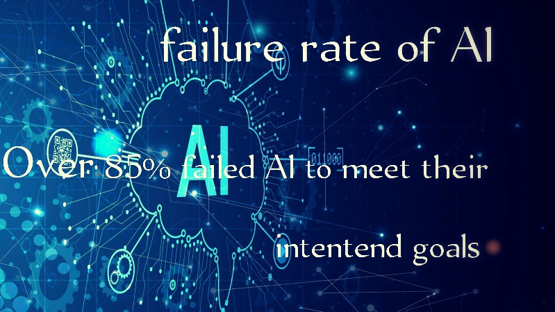 The reality about AI !
failure rate of Artificial Intelligen