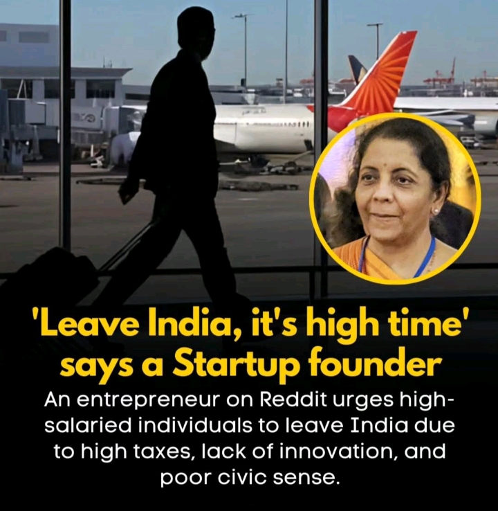 'Leave India, it's high time': Startup founder's controversi