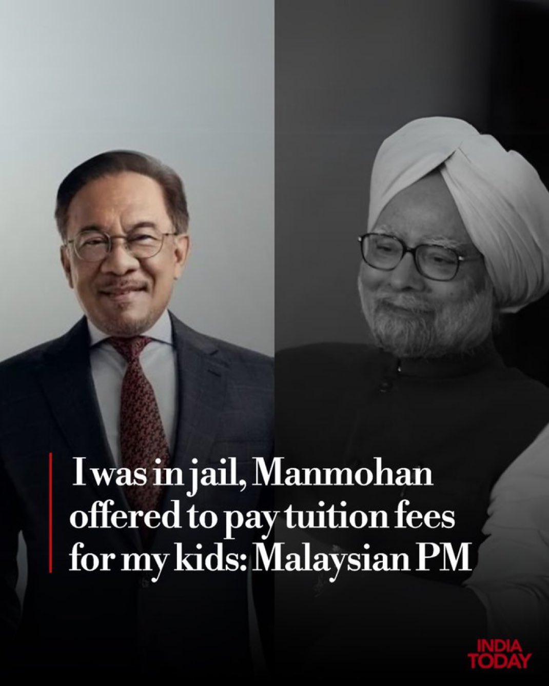 The Malaysian Prime Minister said about #ManmohanSingh