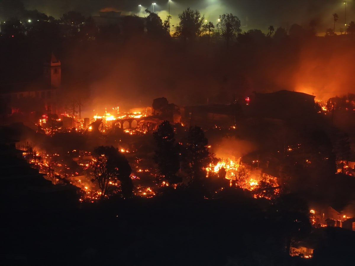 LA burned to the ground before #Trump was sworn in..!!! #Los