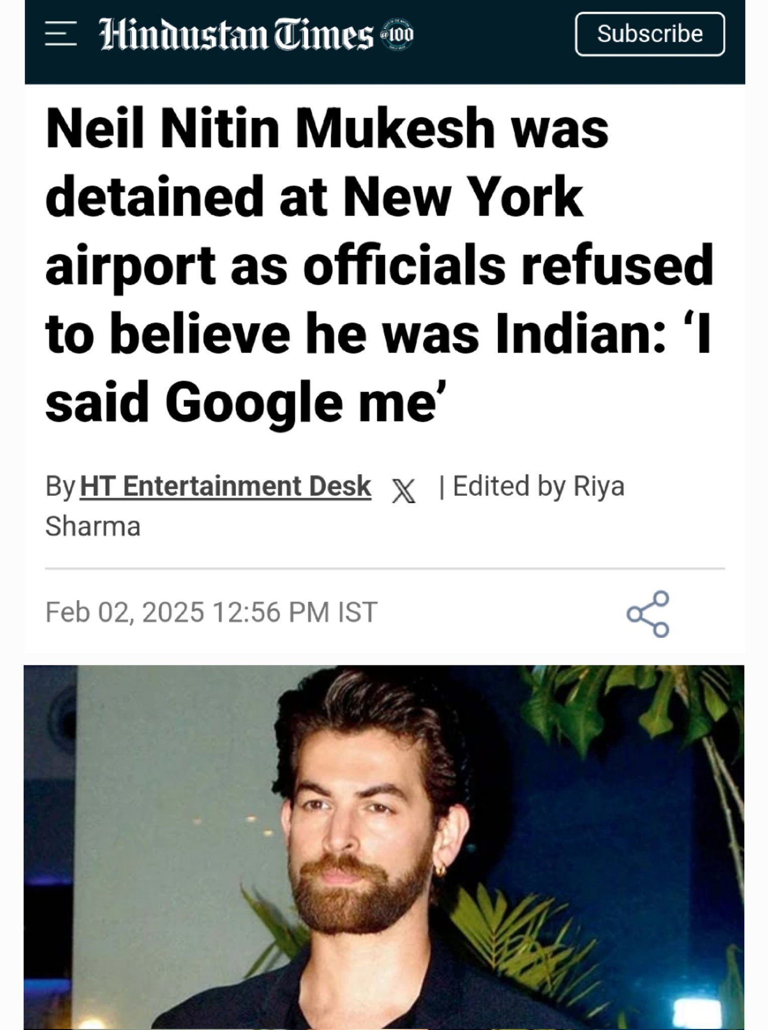 It's funny 😅 #NeilNitinMukesh