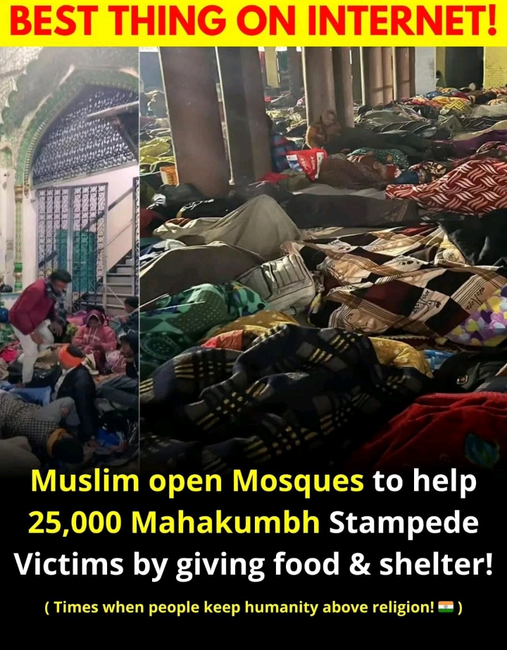 महाकुंभ भगदड़- मुसलमानों ने मदद के लिए खोली मस्जिदें: 25000 