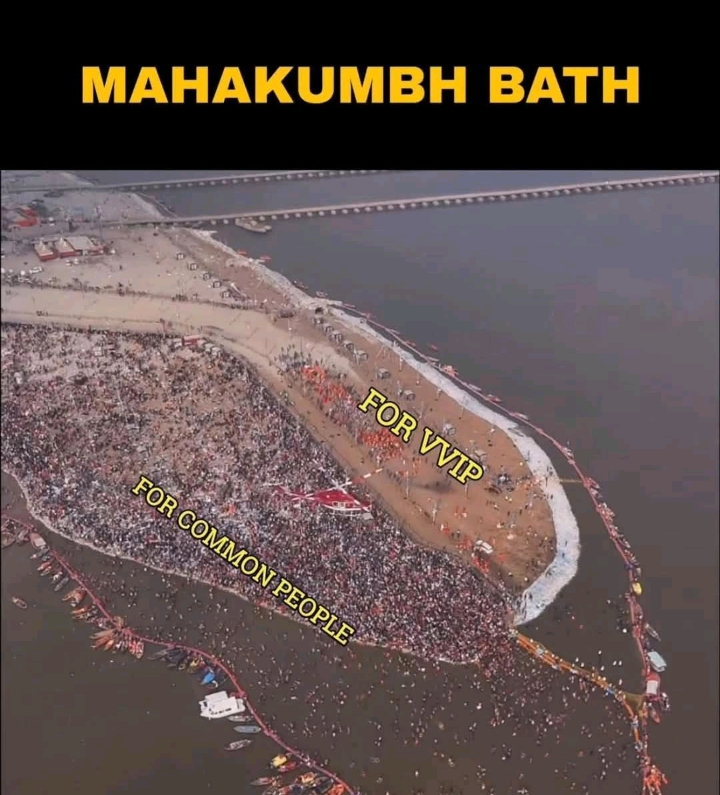 VIP culture #MahaKumbh #Stampede
